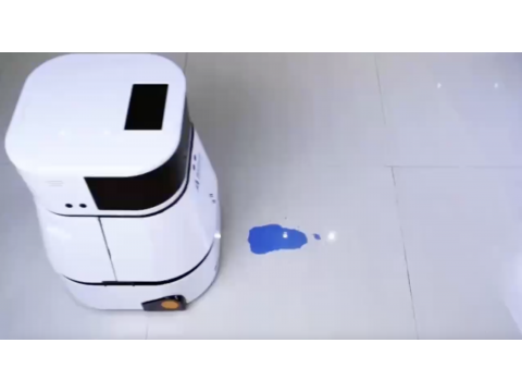 小型清潔機器人功能演示